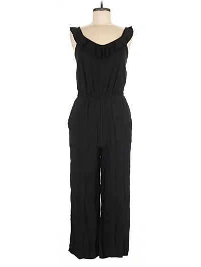 Pre-owned Ann Taylor Loft Jumpsuit In Black