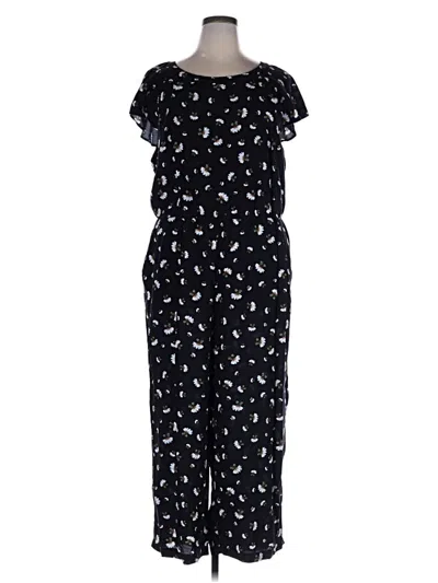 Pre-owned Ann Taylor Loft Jumpsuit In Black