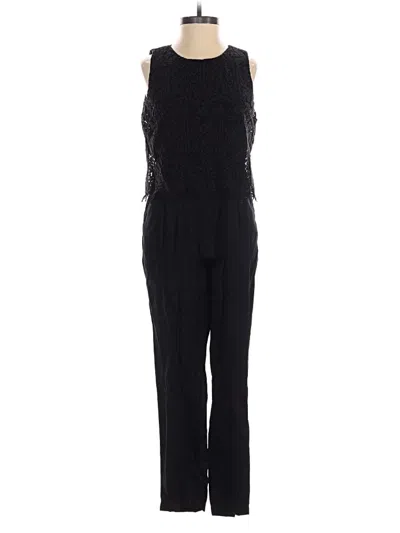 Pre-owned Ann Taylor Loft Jumpsuit In Black
