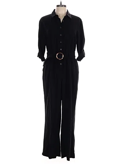 Pre-owned Ann Taylor Loft Jumpsuit In Black