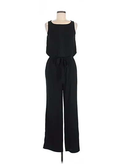 Pre-owned Ann Taylor Loft Jumpsuit In Black