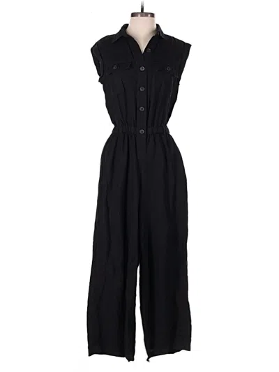 Pre-owned Ann Taylor Loft Jumpsuit In Black