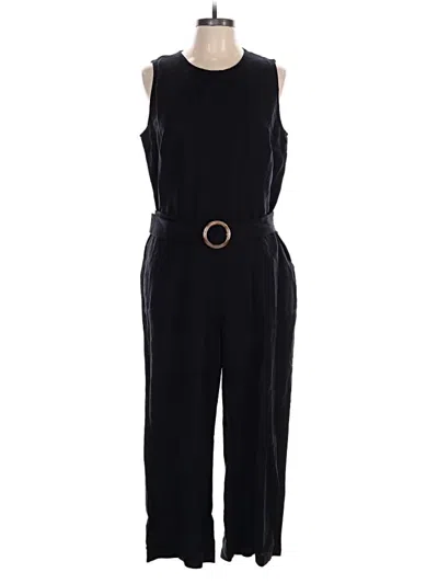 Pre-owned Ann Taylor Loft Jumpsuit In Black