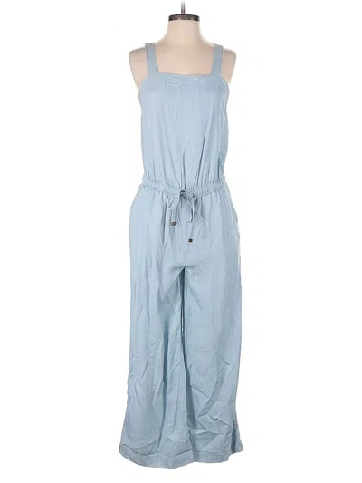 Pre-owned Ann Taylor Loft Jumpsuit In Blue