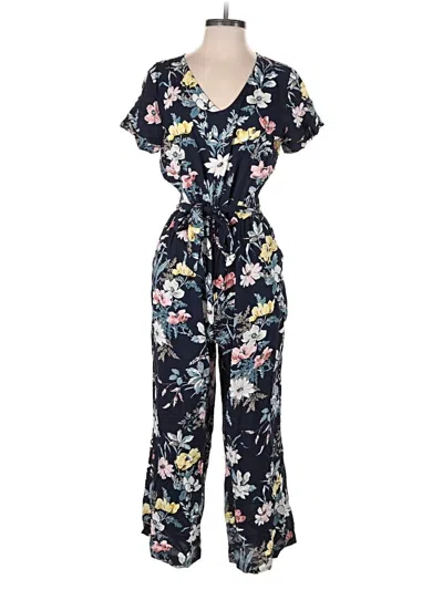 Pre-owned Ann Taylor Loft Jumpsuit In Blue