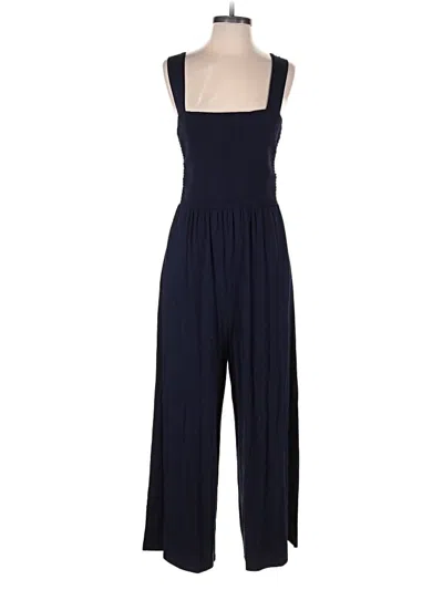 Pre-owned Ann Taylor Loft Jumpsuit In Blue
