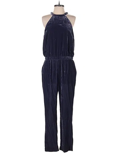 Pre-owned Ann Taylor Loft Jumpsuit In Blue