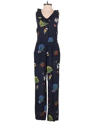 Pre-owned Ann Taylor Loft Jumpsuit In Blue