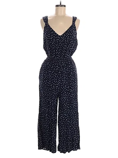 Pre-owned Ann Taylor Loft Jumpsuit In Blue