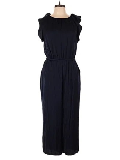Pre-owned Ann Taylor Loft Jumpsuit In Blue