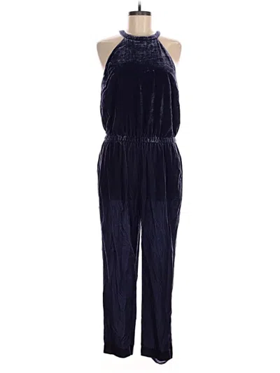 Pre-owned Ann Taylor Loft Jumpsuit In Blue