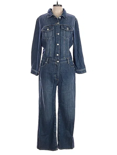 Ann Taylor Loft Jumpsuit In Blue