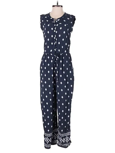 Pre-owned Ann Taylor Loft Jumpsuit In Blue