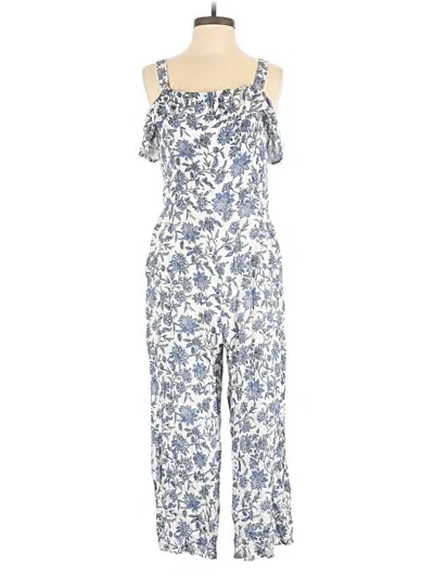 Pre-owned Ann Taylor Loft Jumpsuit In Blue