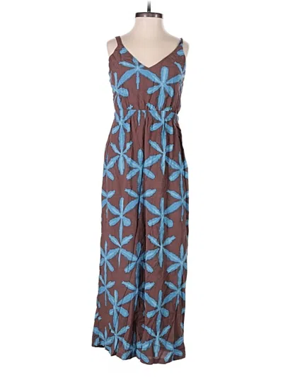 Pre-owned Ann Taylor Loft Jumpsuit In Brown