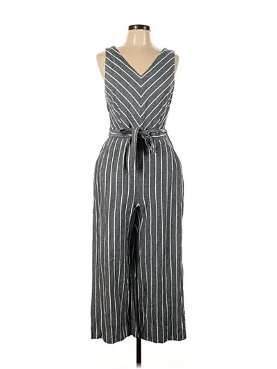 Pre-owned Ann Taylor Loft Jumpsuit In Gray
