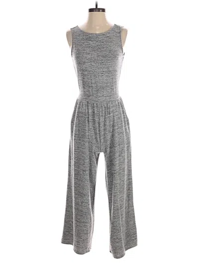 Pre-owned Ann Taylor Loft Jumpsuit In Gray