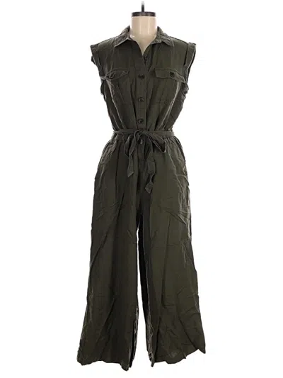 Pre-owned Ann Taylor Loft Jumpsuit In Green