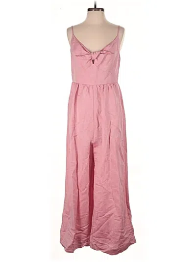 Ann Taylor Loft Jumpsuit In Pink
