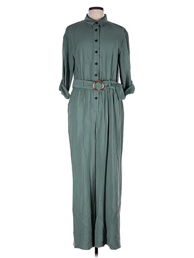 Ann Taylor Loft Jumpsuit In Teal