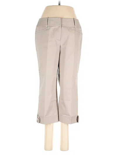 Pre-owned Ann Taylor Loft Khaki Pant In Brown