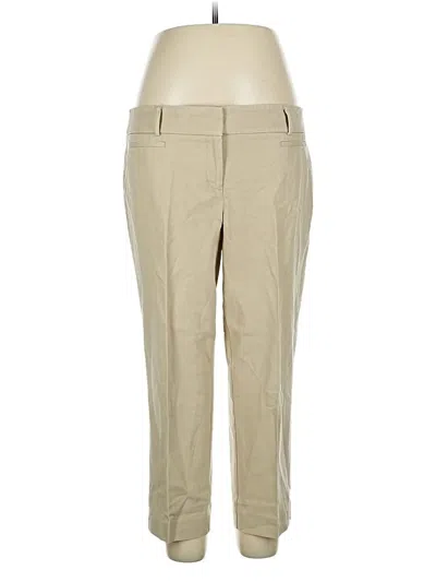 Pre-owned Ann Taylor Loft Khaki Pant In Brown