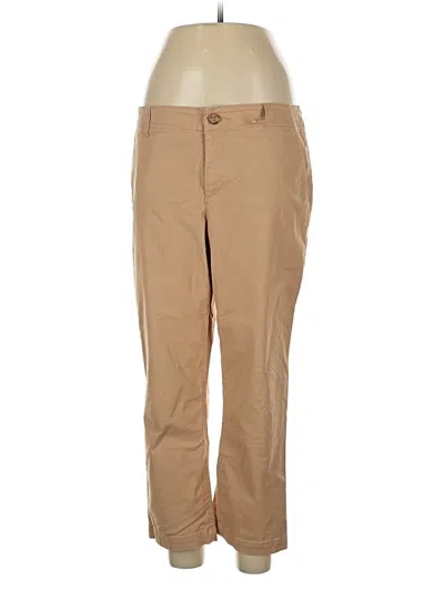 Pre-owned Ann Taylor Loft Khaki Pant In Brown