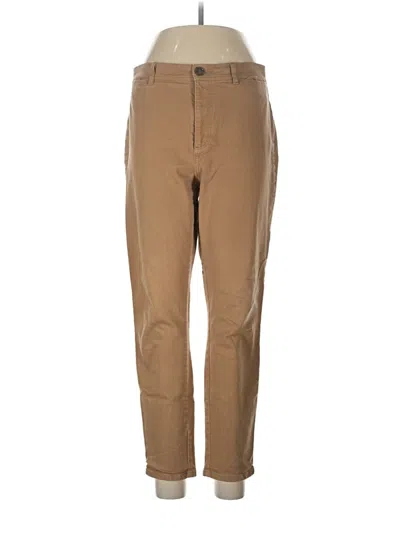 Pre-owned Ann Taylor Loft Khaki Pant In Brown