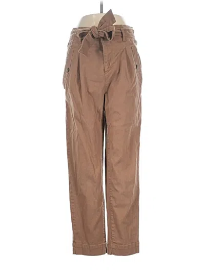 Pre-owned Ann Taylor Loft Khaki Pant In Brown