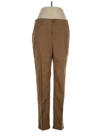 Pre-owned Ann Taylor Loft Khaki Pant In Brown