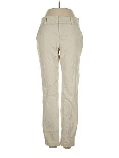Pre-owned Ann Taylor Loft Khaki Pant In Tan