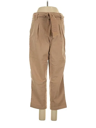 Pre-owned Ann Taylor Loft Khaki Pant In Tan