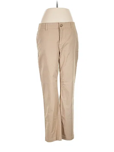 Pre-owned Ann Taylor Loft Khaki Pant In Tan