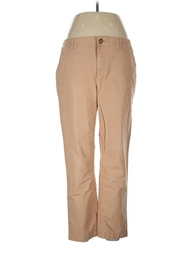 Pre-owned Ann Taylor Loft Khaki Pant In Tan