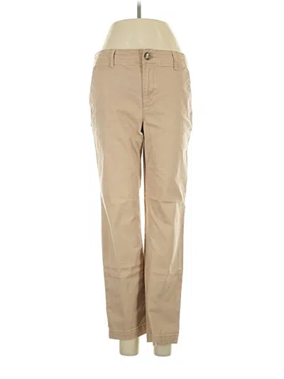 Pre-owned Ann Taylor Loft Khaki Pant In Tan