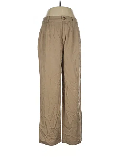 Pre-owned Ann Taylor Loft Khaki Pant In Tan