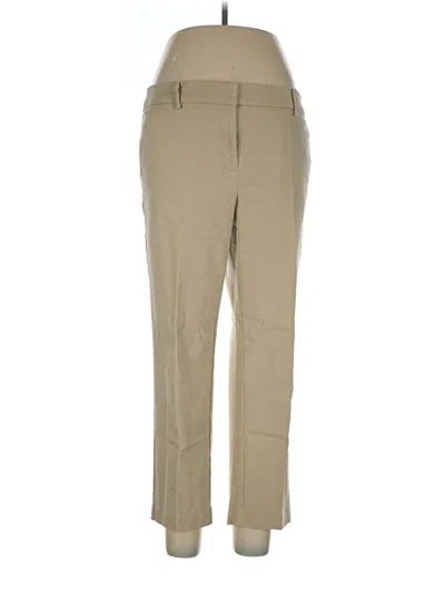 Pre-owned Ann Taylor Loft Khaki Pant In Tan