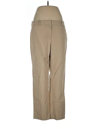 Pre-owned Ann Taylor Loft Khaki Pant In Tan