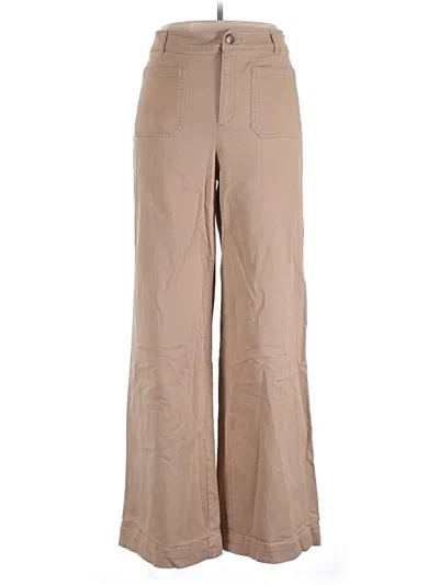 Pre-owned Ann Taylor Loft Khaki Pant In Tan