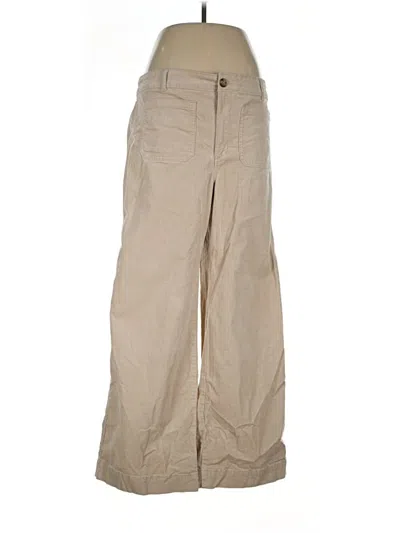 Pre-owned Ann Taylor Loft Khaki Pant In Tan