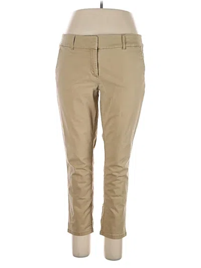 Pre-owned Ann Taylor Loft Khaki Pant In Tan