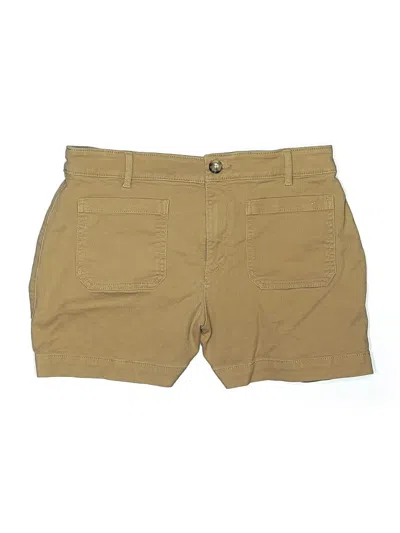 Pre-owned Ann Taylor Loft Khaki Shorts In Brown