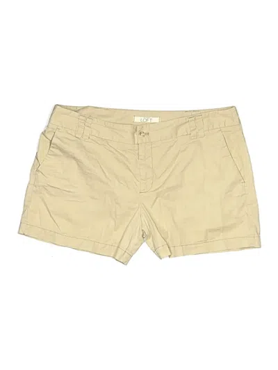 Pre-owned Ann Taylor Loft Khaki Shorts In Brown