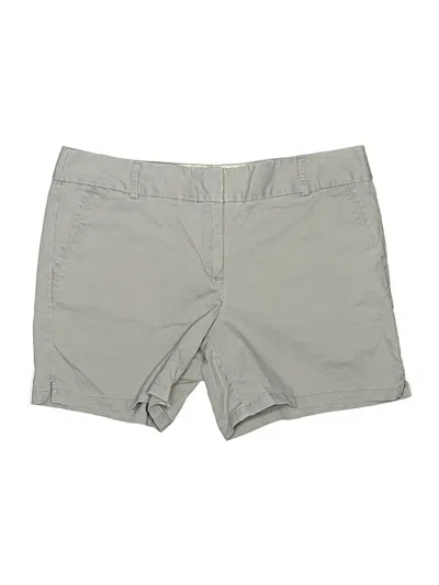 Pre-owned Ann Taylor Loft Khaki Shorts In Gray