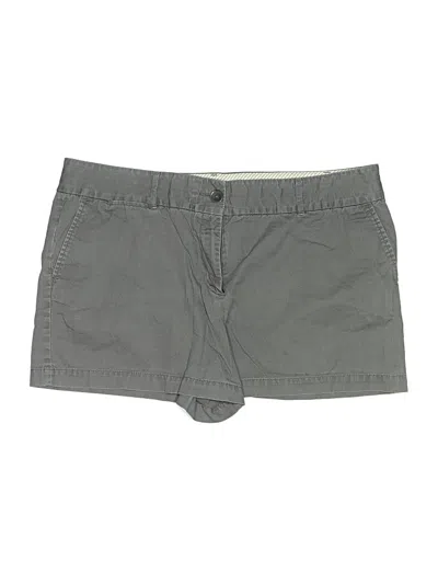 Pre-owned Ann Taylor Loft Khaki Shorts In Gray