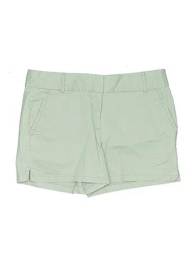 Pre-owned Ann Taylor Loft Khaki Shorts In Green
