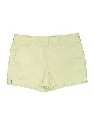 Pre-owned Ann Taylor Loft Khaki Shorts In Green