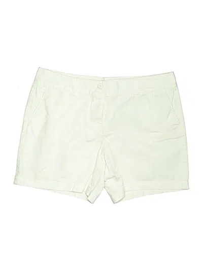 Pre-owned Ann Taylor Loft Khaki Shorts In Green