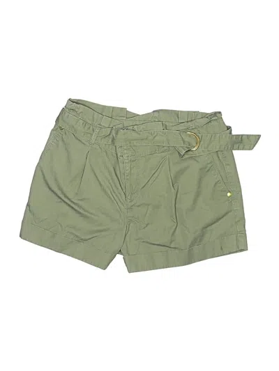 Pre-owned Ann Taylor Loft Khaki Shorts In Green