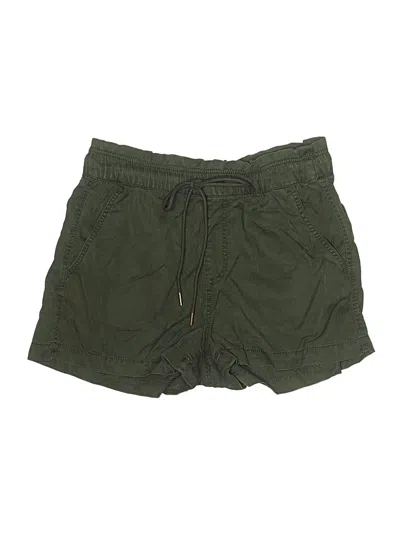 Ann Taylor Loft Khaki Shorts In Green